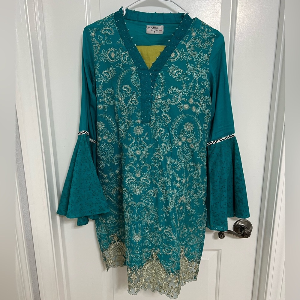 SOLD- Maria B 3 pc Salwar Kameez Suit Pakistani